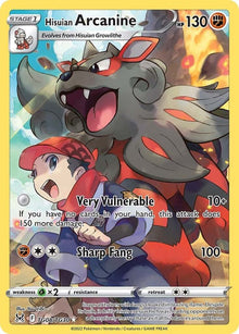 Hisuian Arcanine - SWSH11: Lost Origin Trainer Gallery (SWSH11: TG)