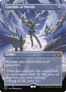 Crucible of Worlds (Borderless) - Double Masters 2022 (2X2)