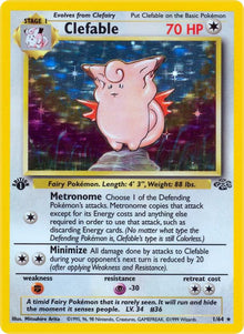 Clefable (1) - Jungle (JU) 1st Edition