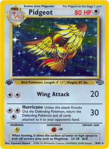 Pidgeot (8) - Jungle (JU) 1st Edition