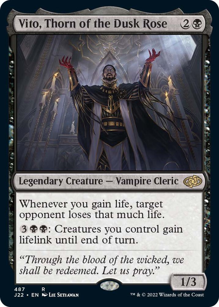 Vito, Thorn of the Dusk Rose - Jumpstart 2022 (J22)