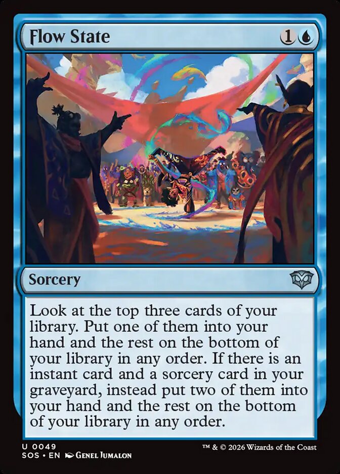 Flow State - Secrets of Strixhaven (SOS) - FOIL