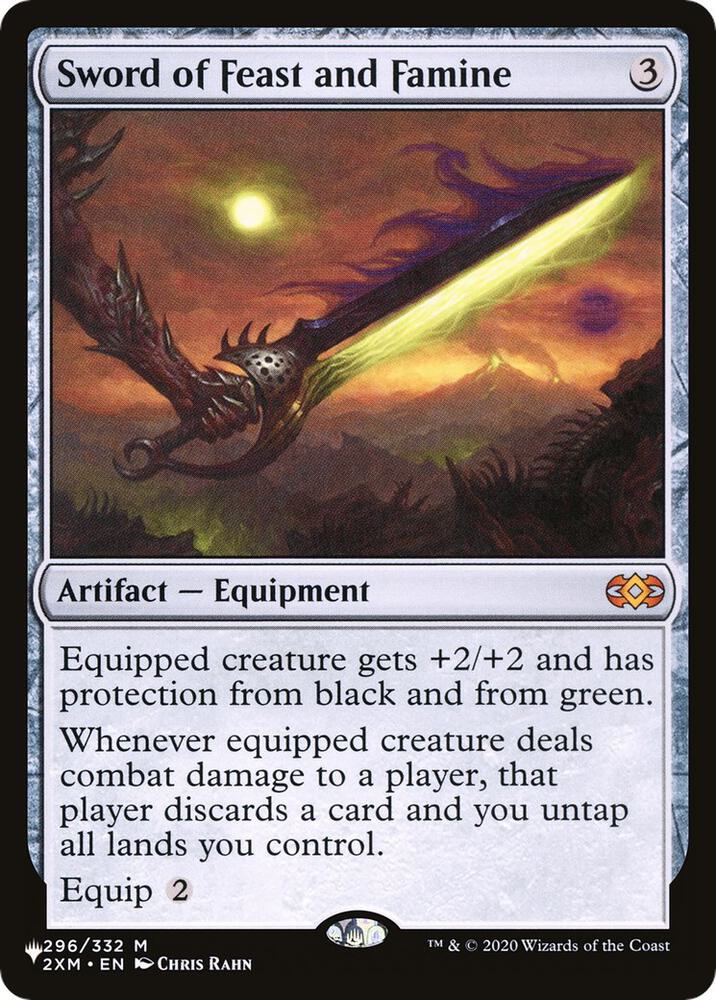Sword of Feast and Famine - The List Reprints (LIST)