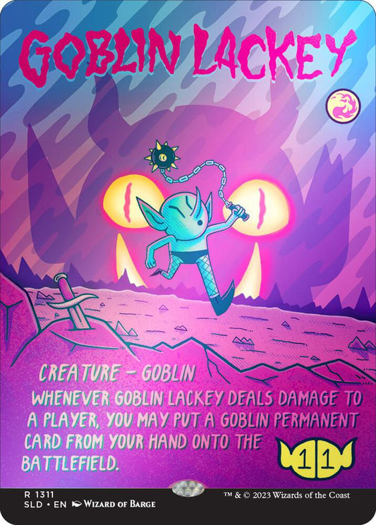 Goblin Lackey (1311) (Rainbow Foil) - Secret Lair Drop Series (SLD)