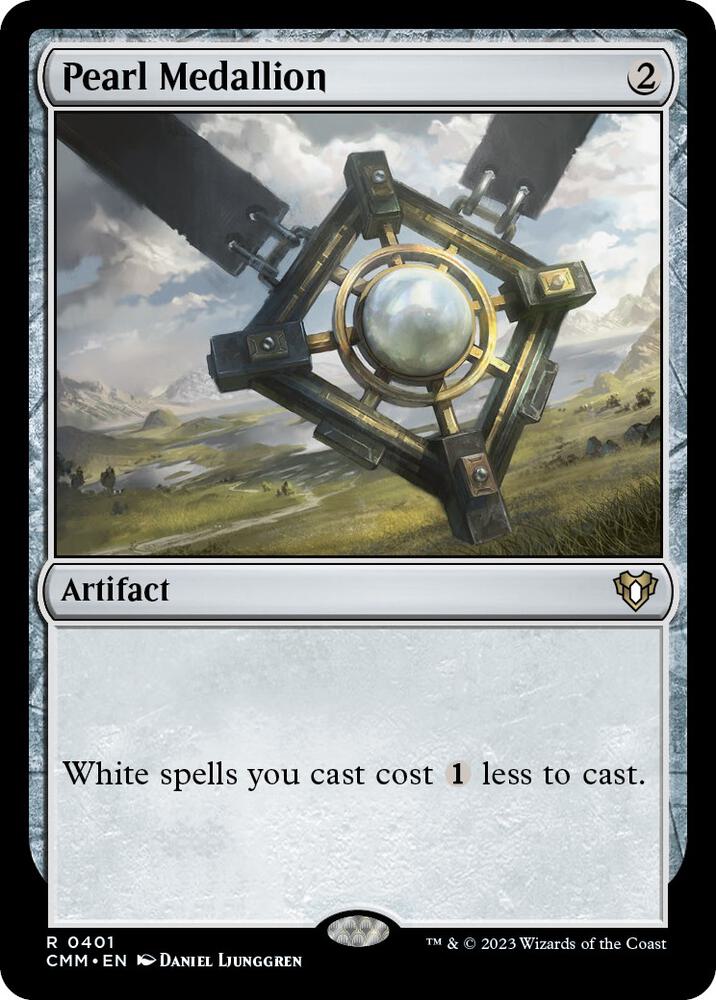 Pearl Medallion - Commander Masters (CMM)