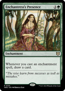 Enchantress's Presence - Commander: Wilds of Eldraine (WOC)