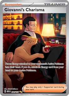 Giovanni's Charisma - 204/165 - SV: Scarlet & Violet 151 (MEW)