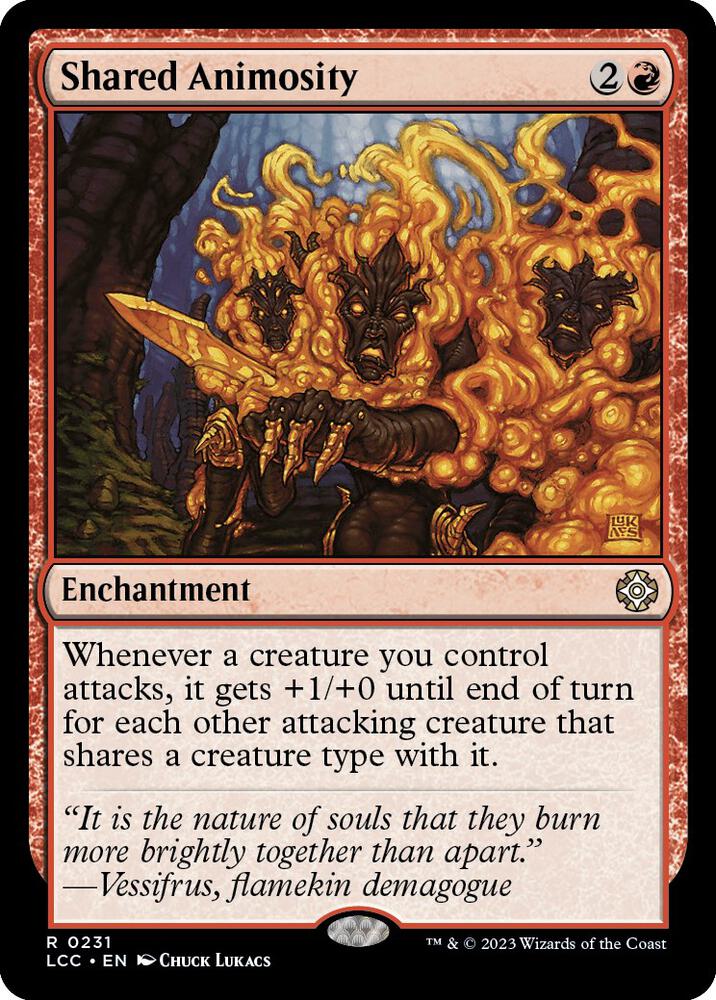 Shared Animosity - Commander: The Lost Caverns of Ixalan (LCC)