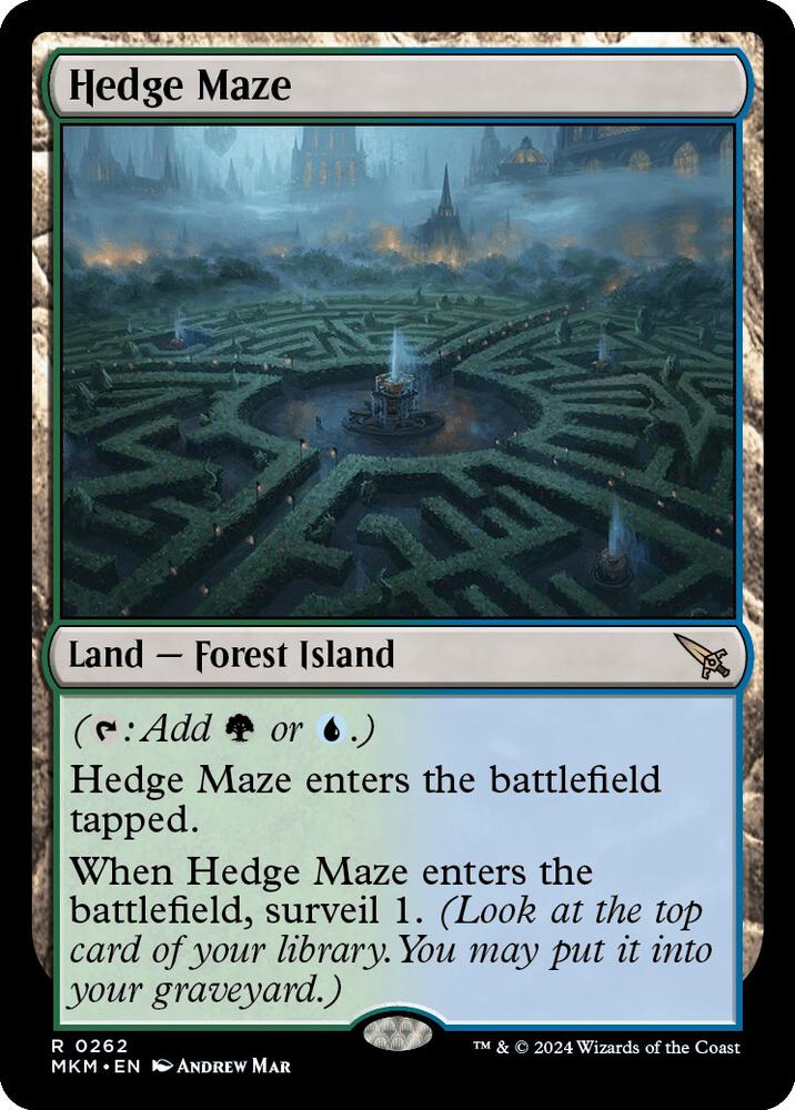 Hedge Maze - Murders at Karlov Manor (MKM)