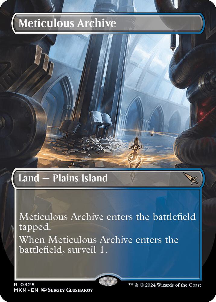 Meticulous Archive (Borderless) - Murders at Karlov Manor (MKM)