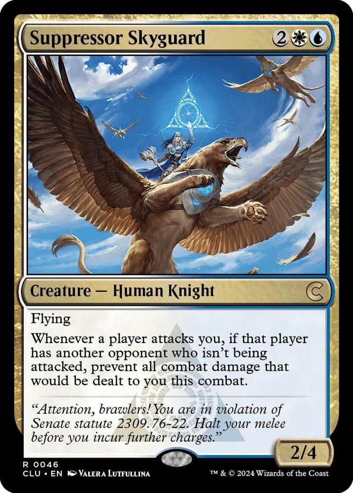 Suppressor Skyguard - Ravnica: Clue Edition (CLU)
