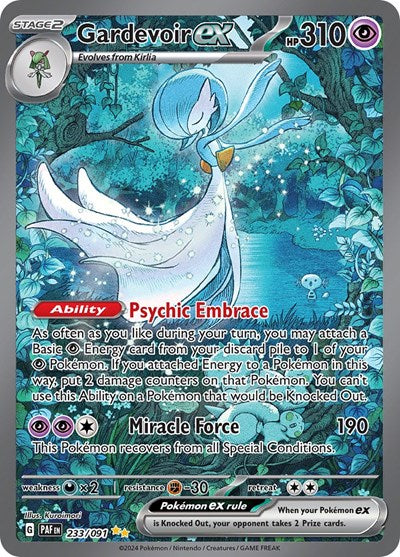 Gardevoir ex - 233/091 - Paldean Fates (PAF)