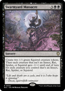 Swarmyard Massacre - Commander: Bloomburrow (BLC)