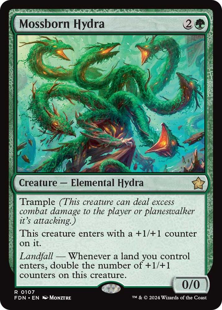 Mossborn Hydra - Foundations (FDN)