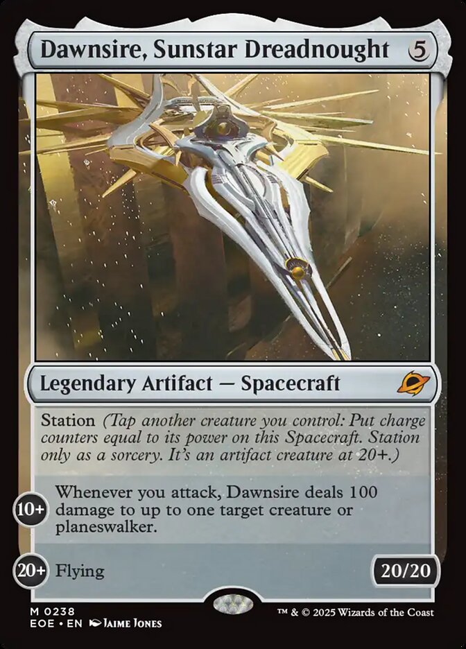 Dawnsire, Sunstar Dreadnought - Edge of Eternities (EOE)