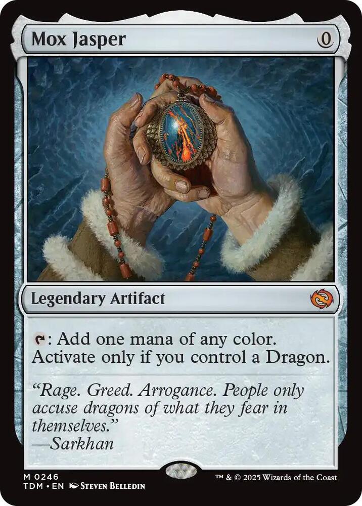 Mox Jasper - Tarkir: Dragonstorm (TDM) - FOIL