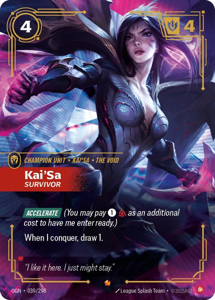 Kai'Sa - Survivor - Origins (OGN)