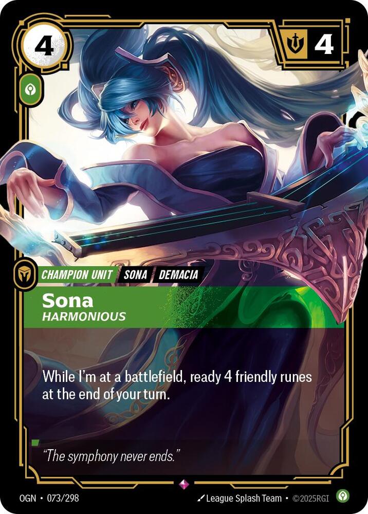 Sona - Harmonious - Origins (OGN)