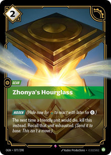 Zhonya's Hourglass - Origins (OGN)