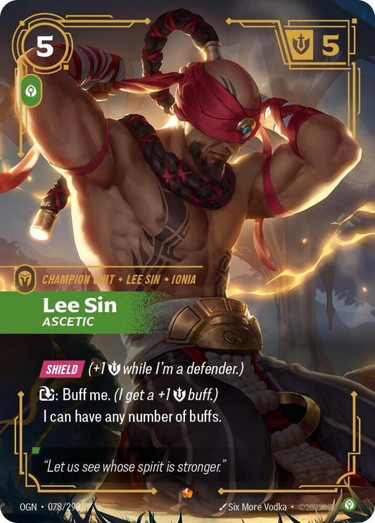 Lee Sin - Ascetic - Origins (OGN)