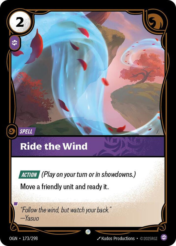 Ride The Wind - Origins (OGN) - FOIL
