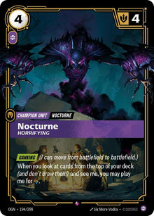 Nocturne - Horrifying - Origins (OGN)