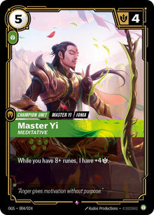 Master Yi - Meditative - Origins: Proving Grounds (OGS:PG)
