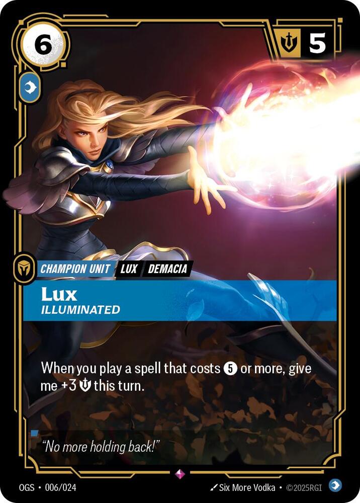 Lux - Illuminated - Origins: Proving Grounds (OGS:PG)