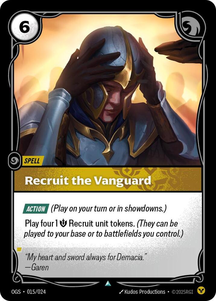 Recruit the Vanguard - Origins: Proving Grounds (OGS:PG)