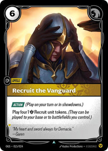Recruit the Vanguard - Origins: Proving Grounds (OGS:PG)