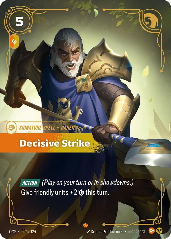 Decisive Strike - Origins: Proving Grounds (OGS:PG)