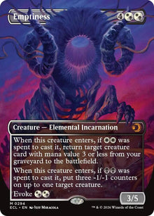 Emptiness (Borderless) - Lorwyn Eclipsed (ECL)