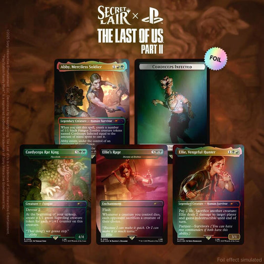 Secret Lair x The Last of Us Part II - Rainbow Foil Edition
