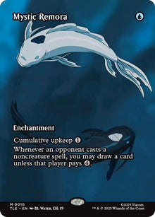 Mystic Remora (Borderless) - Avatar: The Last Airbender: Eternal-Legal (TLE) - FOIL