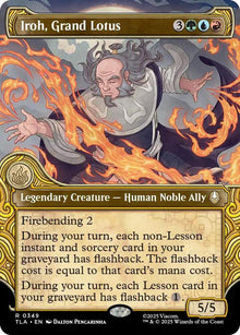 Iroh, Grand Lotus (Showcase) - Avatar: The Last Airbender (TLA) - FOIL