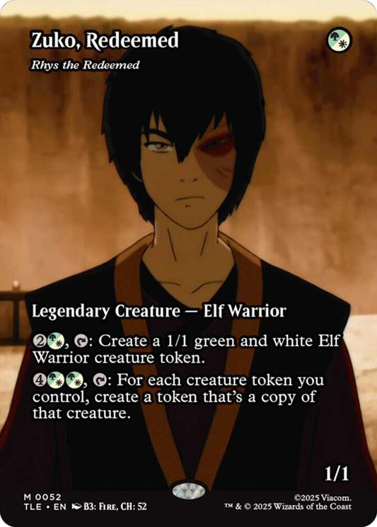 Zuko, Redeemed - Rhys the Redeemed (Borderless) - Avatar: The Last Airbender: Eternal-Legal (TLE)