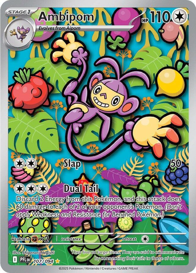 Ambipom - 107/094 - ME02: Phantasmal Flames (PFL)