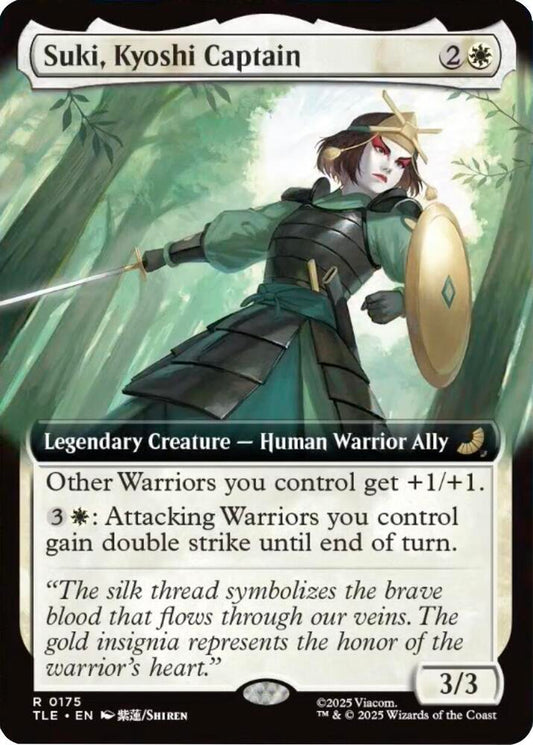 Suki, Kyoshi Captain (Extended Art) - Avatar: The Last Airbender: Eternal-Legal (TLE) - FOIL