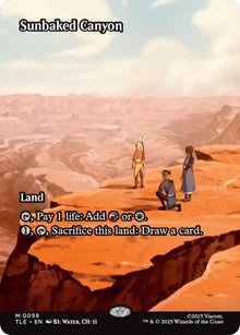 Sunbaked Canyon (Borderless) - Avatar: The Last Airbender: Eternal-Legal (TLE)