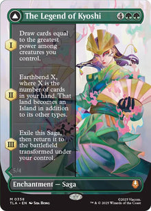 The Legend of Kyoshi (Borderless) - Avatar: The Last Airbender (TLA) - FOIL