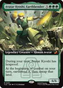 Avatar Kyoshi, Earthbender (Extended Art) - Avatar: The Last Airbender: Eternal-Legal (TLE) - FOIL