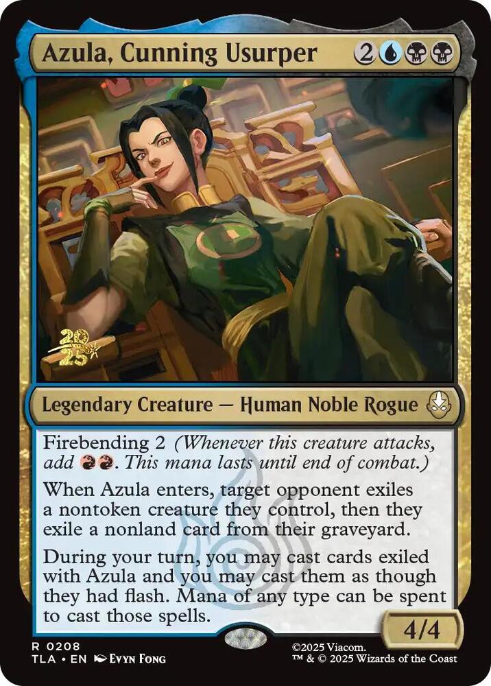 Azula, Cunning Usurper - Prerelease Cards (PRE)
