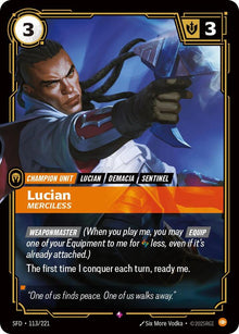 Lucian - Merciless - Spiritforged (SPF)