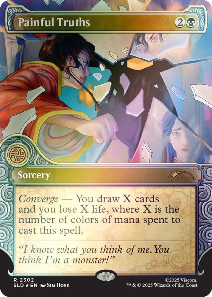 Painful Truths (Rainbow Foil) - Secret Lair Drop Series (SLD)