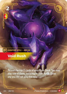 Void Rush - Spiritforged (SFD)