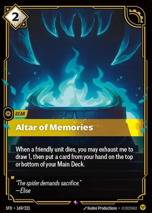 Altar of Memories - Spiritforged (SPF)