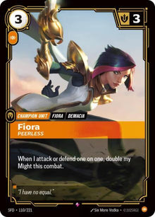 Fiora - Peerless - Spiritforged (SPF)