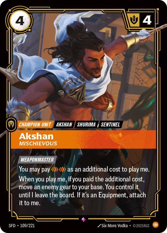 Akshan - Mischievous - Spiritforged (SPF)