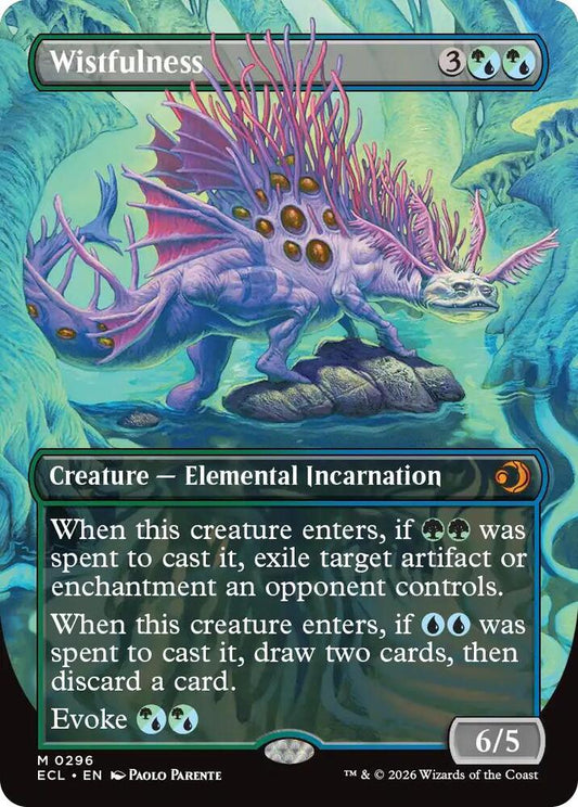 Wistfulness (Borderless) - Lorwyn Eclipsed (ECL)