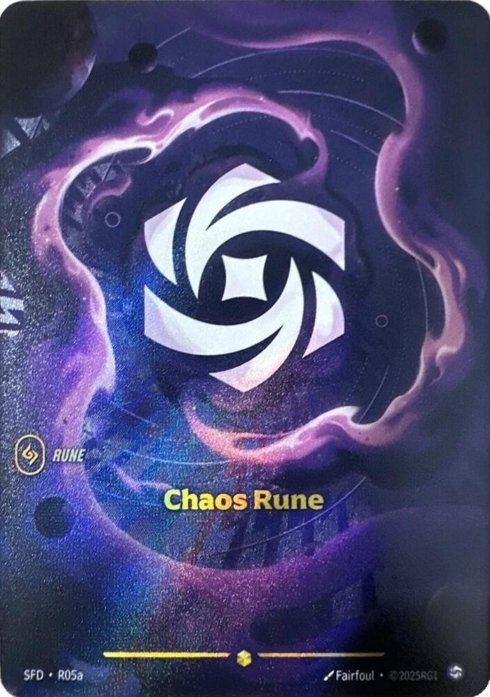 Chaos Rune (Alternate Art) - Spiritforged (SPF)